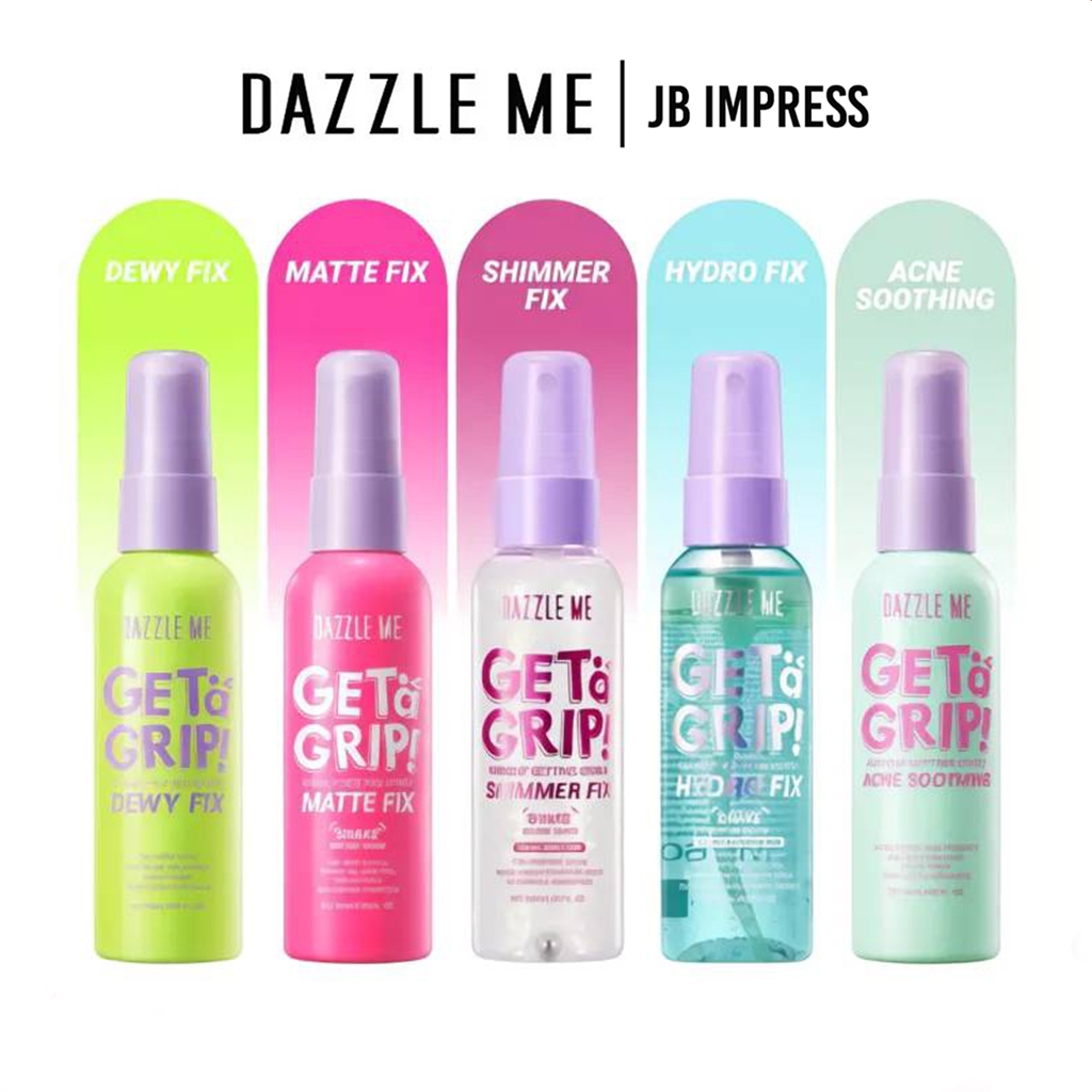 [1ขวด] DAZZLE ME Get a Grip! Makeup Setting Spray สเปรย์ล็อคเมคอัพ ควบคุมความมัน ติดทนนาน