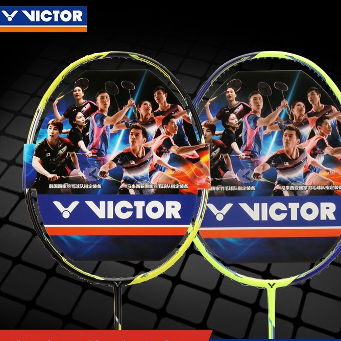 ไม้แบดมินตันของแท้ VICTOR ชัยชนะJS speed 08ไม้แบดมินตันคาร์บ5U ultra light HX100