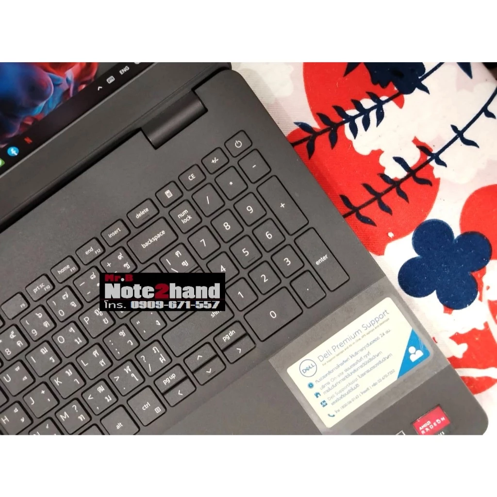 โน๊ตบุ๊คมือสอง DELL Ryzen 3 3250U จอ 15.6 นิ้ว แรม 8GB NVMe 256GB thumbnail 5