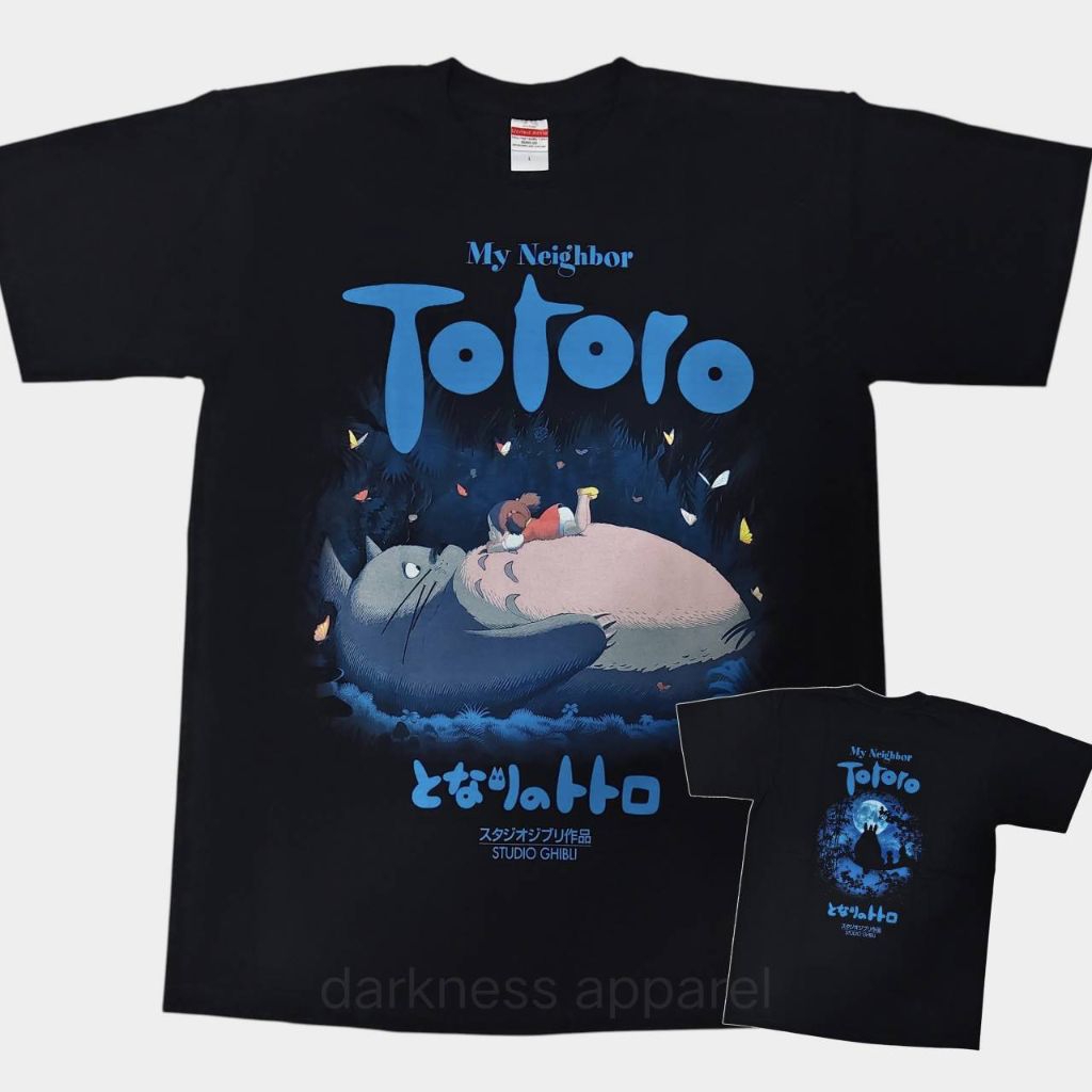 เสื้อยืดการ์ตํน totoro   my neighbor totoro