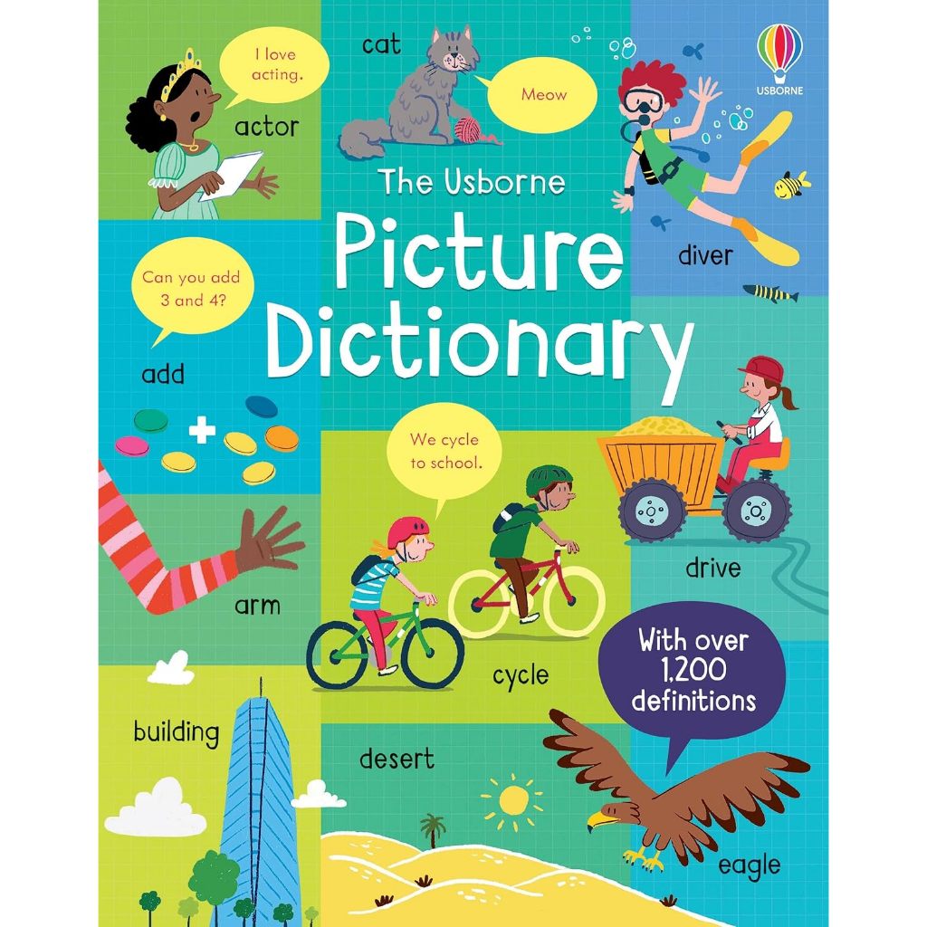 DKTODAY หนังสือ USBORNE PICTURE DICTIONARY (AGE 4+)