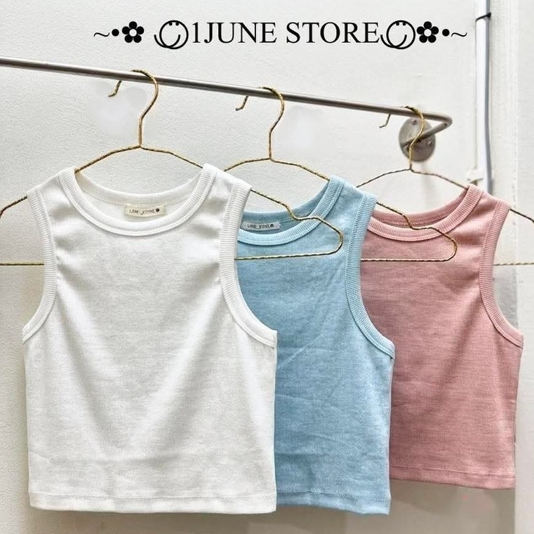 เสื้อกล้ามครอป1JUNE STORE