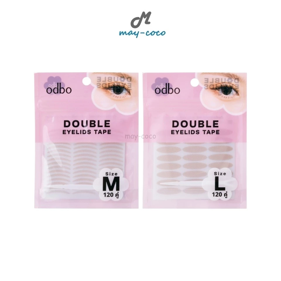 ถูก/แท้/มีไลฟ์ เทปติดตาสองชั้น ODBO Double Eyelids Tape เทป เทปติดเปลือกตา ตาสองชั้น มีกาวในตัว ติดแน่น ทนนาน