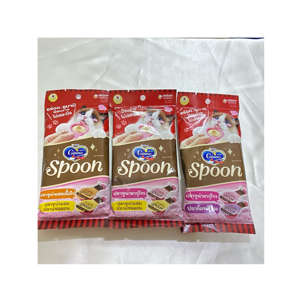Ginno cat treat Spoon กินโนะ แคท ทรีท สปูน แมวเลีย