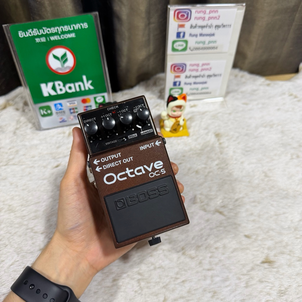 เอฟเฟคกีต้าร์ Boss OC-5 Octave