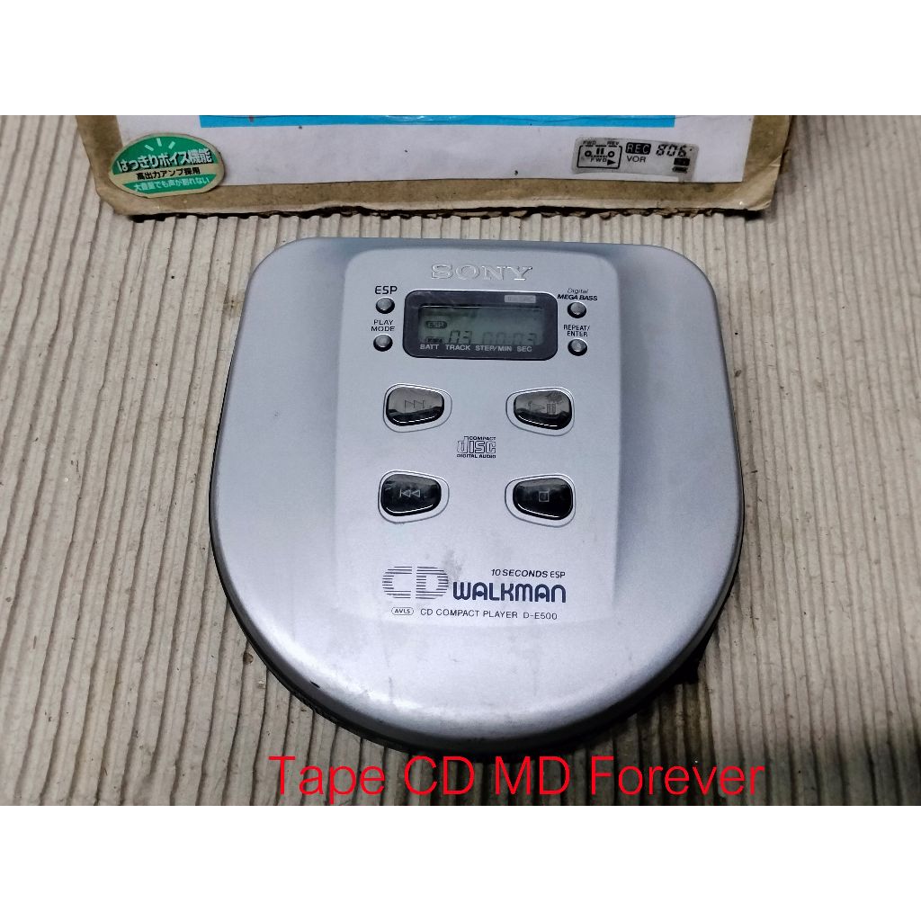 รุ่นดัง ขายดี SONY CD Walkman D E-500
