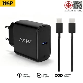 หัวชาร์จเร็ว 25W Super Fast Charging หัว USB-C หัวชาร์จ สายชาร์จเร็ว Type C รองรับ โฟนทุกซีรี่ย์