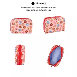 Lesportsac Extra Large Rectangular Cosmetic Bag กระเป๋าเครื่องสำอาง Style 7121