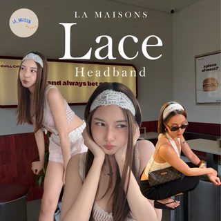 Lace Headband ที่คาดผมลูกไม้ เฮดแบนด์ลูกไม้ Lamaison