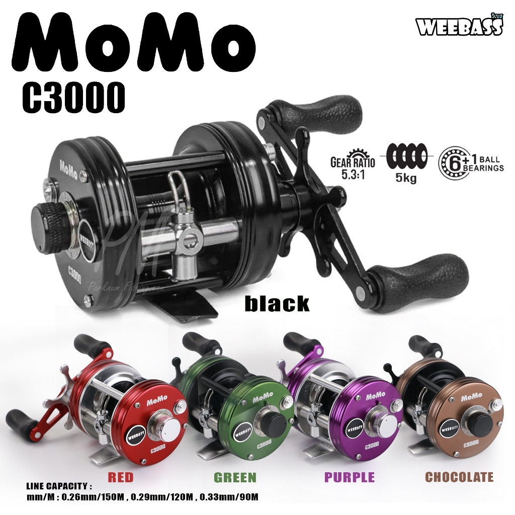 WEEBASS รอกเบท MOMO C3000