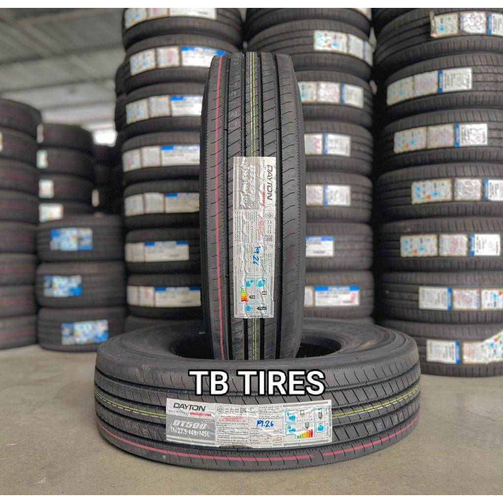 ยางรถบรรทุกเรเดียล 11R 22.5 DT590 148/145L // DAYTON (ยางใหม่ปี 2025 - 2026)