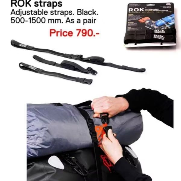 สายรัด ROK STRAPS(ปรับราคาขึ้นนิดนึงจ้าจากหน้าร้าน) ขนาด 500-1500mm และ310-1060mm 1ชุดมี2เส้น