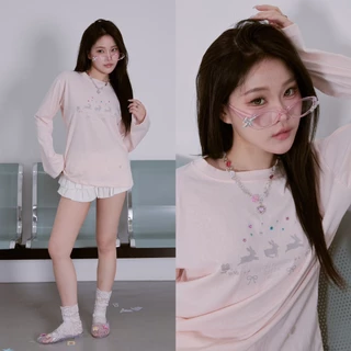 (พรี 20วันRIKA Mist long sleeve เสื้อแขนยาวผ้าบางใส่สบาย