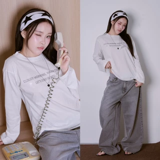 (พรี 20วันRIKA Mist long sleeve เสื้อแขนยาวผ้าบางใส่สบาย