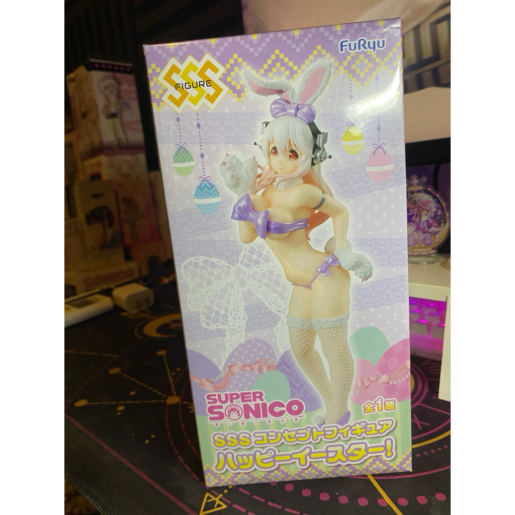 Furyu Super Sonico SSS Concept Figure Series Happy Easter Sonico Figure