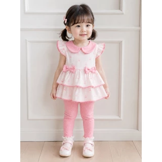New in🎉 รวมแบบชุดสวย BoBo ชุดเซ็ทเสื้อกางเกงขายาว สุดน่ารักสำหรับเด็กผู้หญิง 1-5 ขวบ