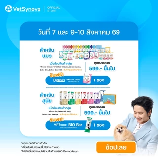 (สินค้าสมนาคุณงดจำหน่าย) DeliSci Skin & Coat Cat อาหารเปียก สูตรบำรุงผิวหนังและเส้นขน 70g จำนวน 1 ซอง