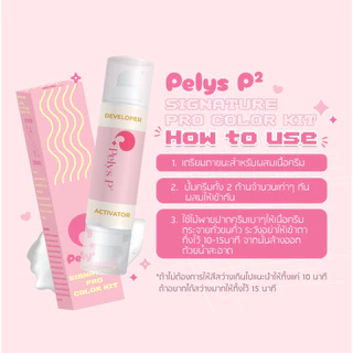 Pelys Signature Pro Color Kit ครีมย้อมคิ้ว