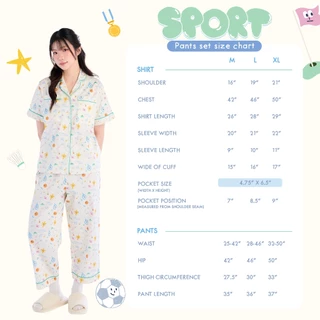 [Limited Edition] ชุดนอน sliptosleep - Sport Set