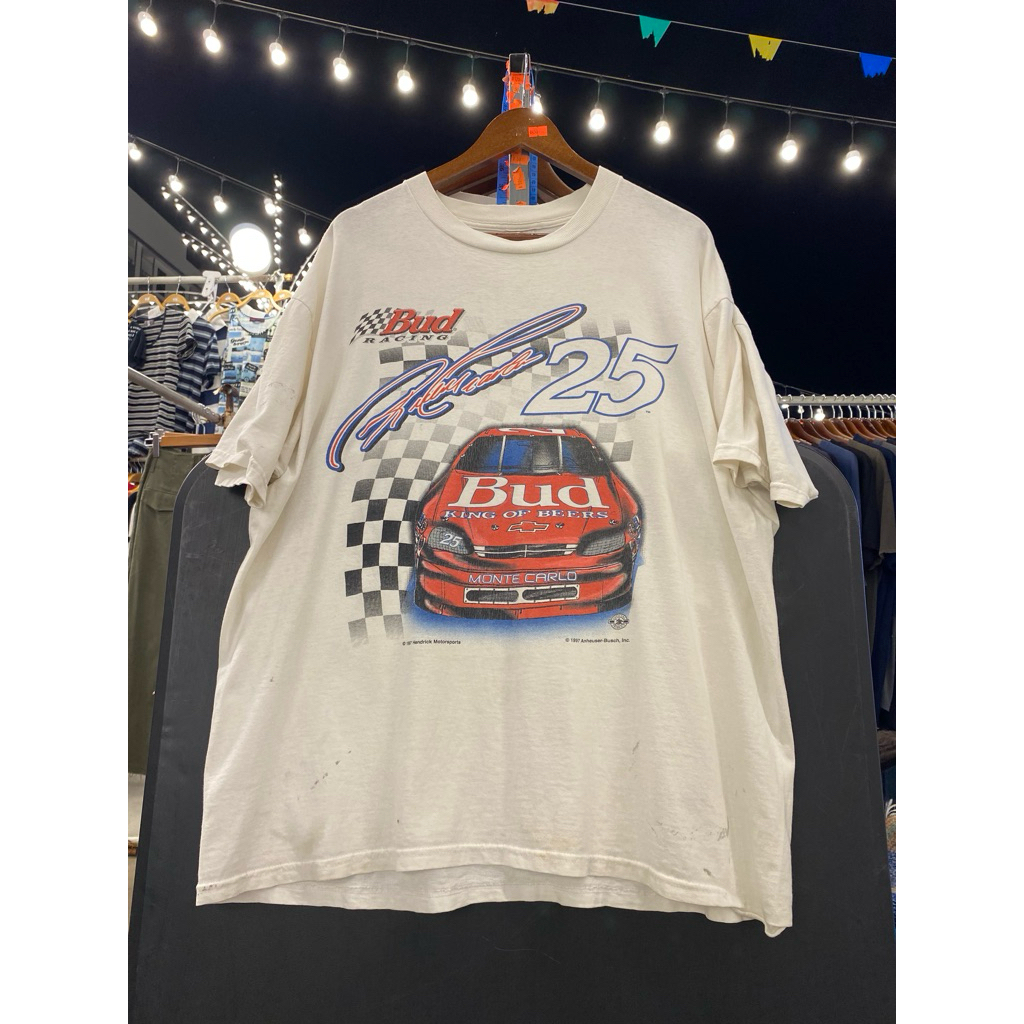 เสื้อยืด Nascar Budweiser 1997