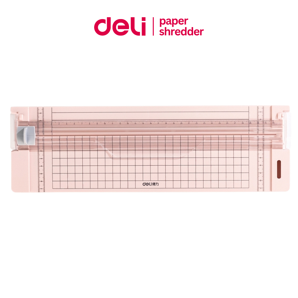 Deli เครื่องตัดกระดาษ ใบมีดตัดกระดาษ  ที่ตัดกระดาษ แถมฟรีใบมีดคม Paper Trimmer