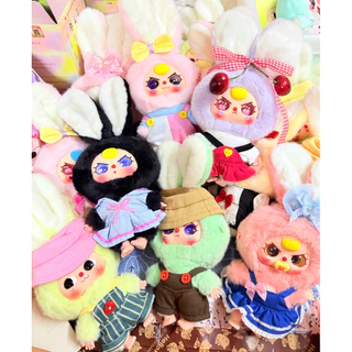 เทโล๊ะ⁉️สินค้ามือ1 มาการองv1 รุ่นเเรก เลือกตัวน้องได้ พวงกุญแจ🎉Baby Three Macaron Rabbit🎉อ่านรายละเอียดก่อนสั่งนะคะ