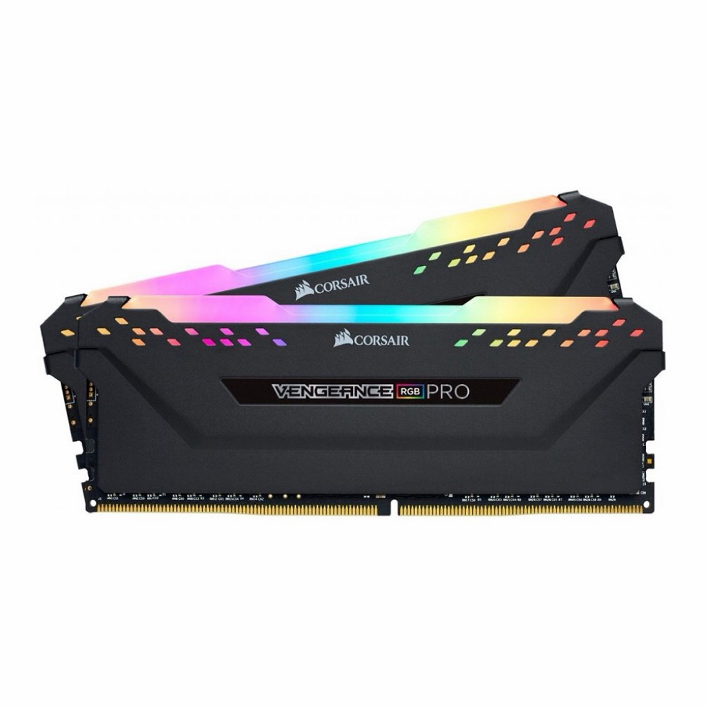 RAM 64GB (32GBx2) DDR4 3200MHz RAM (หน่วยความจำ) CORSAIR VENGEANCE RGB PRO