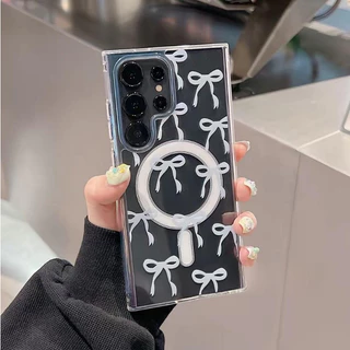 เคสโทรศัพท์แบบแม่เหล็ก for Samsung A57 A37 A07 A17 A56 5G A55 A16 A06 4G A54 A26 A36 5G A15 A35 S24 FE S23 S26 S25 Ultra