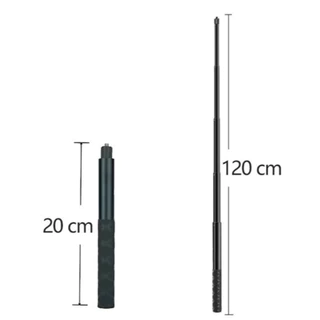 ไม้เซลฟี่ที่มองไม่เห็นสําหรับ Insta360 X5 / X4 Air / X4 / X3 Bullet Time Rotary Handle ขาตั้งกล้อง