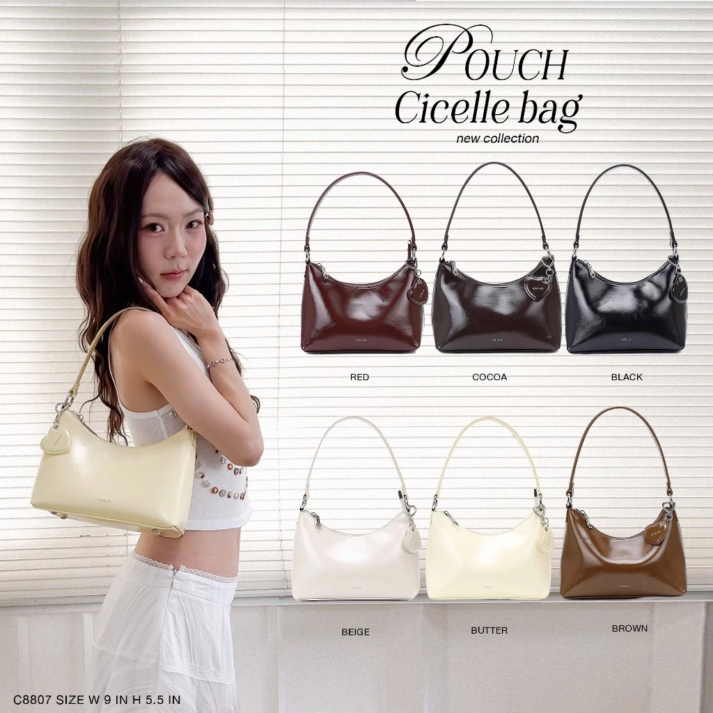 CICELLE (ซี-เซล) รุ่น C8807Pouch Bag CICELLE ✨👜