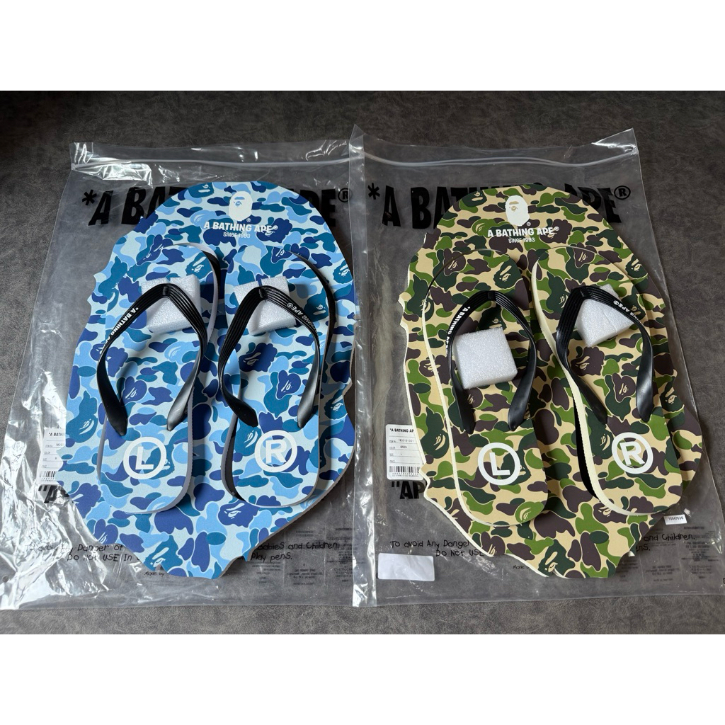 Bape ABC Camo Sandals แท้💯(พร้อมส่ง)