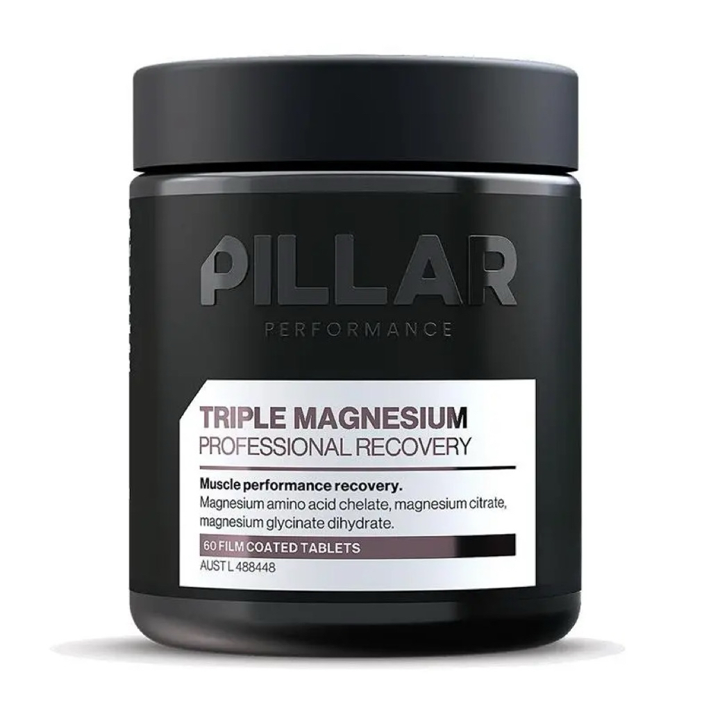 PILLAR PERFORMANCE Triple Magnesium Tablets (60 Tablets) 2 เม็ดต่อวัน 30 เสิร์ฟ
