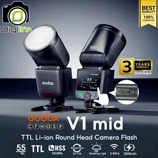 Godox Flash V1 mid - TTL, HSS Lithium Battery / Digilife Thailand