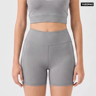Yuedpao MotionSkin Active Pocket Shorts กางเกงขาสั้นออกกำลังกายผู้หญิง มีกระเป๋า กางเกงวิ่ง โยคะ ฟิตเนส แห้งไว (6 สี)