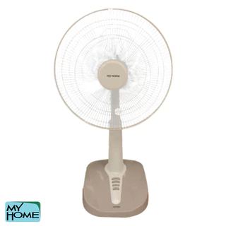 MY HOME พัดลม ปรับระดับ 16 นิ้ว สไลด์ รุ่น FS-878 ลมแรง เสียงเงียบ รับประกันศูนย์ 1 ปี
