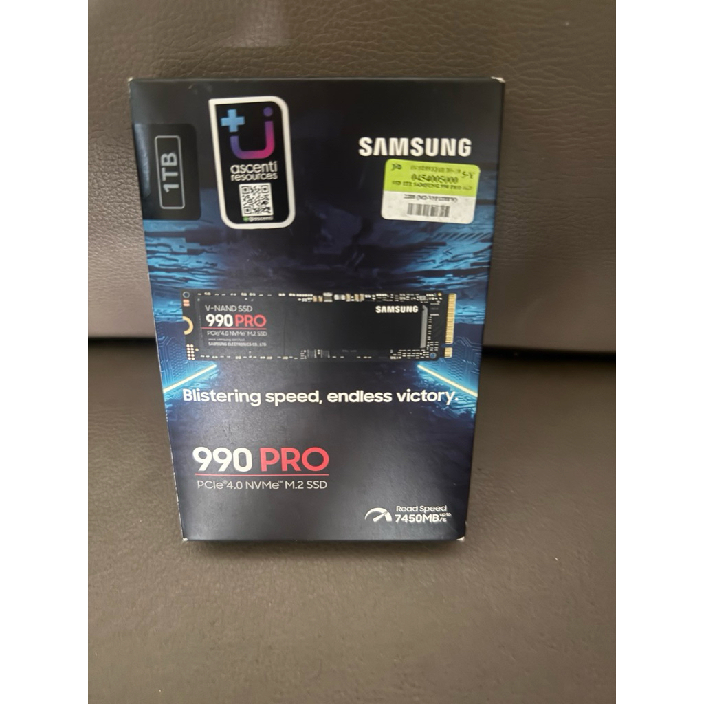 1 TB SSD M.2 PCIe 4.0 SAMSUNG 990 PRO ประกัน jib02/2031