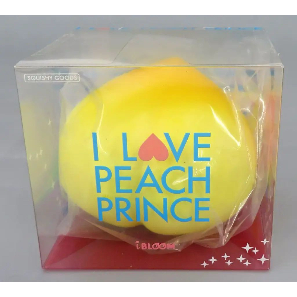 iBloom ไอบลูม สกุชชี่ พีชมือ1 "I ❤️ PEACH PRINCE"