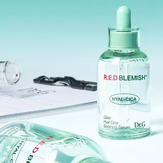 Dr.G R.E.D Blemish Clear Soothing Cream 70 ml / Blemish Clear Hyal-Cica Soothing Serum 50 ml