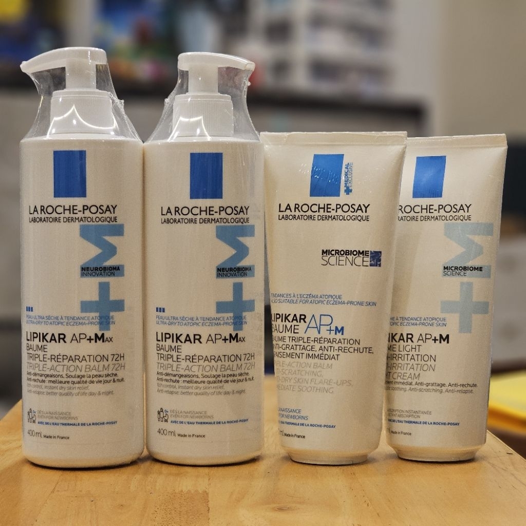 [แพคเกจใหม่พร้อมส่ง] Laroche posay Lipikar Baume AP+m ครีมบำ