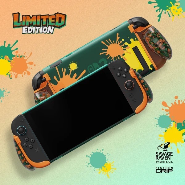 Fission Grip: Revolutionary Split Protective Case For Nintendo Switch 2 SP Raider Edition