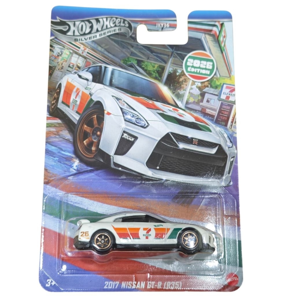 Hotwheels 1:64 Nissan GT-R R35 7-11 Exclusive Model