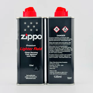 🔥น้ำมัน Zippo 125 ml สำหรับไฟแช็กซิปโป้