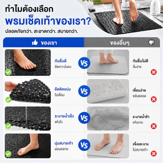 แผ่นกันลื่นในห้องน้ํา แผ่นรองกันลื่น แผ่นกันลื่น แผ่นยางกันลื่น ห้องน้ํา ไม่เก็บน้ำ แห้งไว กันลื่นดี