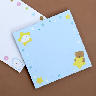 Bringhome Memopad 10*10 cm. สมุดฉีก สำหรับจดโน๊ต (40 แผ่น)