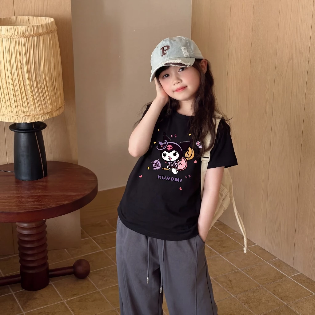 1-12 ปี เสื้อเด็ก เสื้อยืดคอกลม ผ้านุ่ม ใส่สบาย ใส่ได้ทั้งเด็กผู้หญิงและเด็กผู้ชาย thumbnail 5