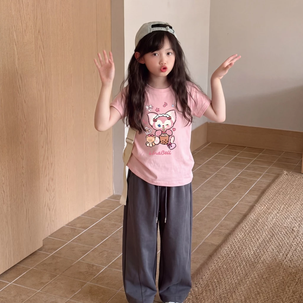 1-12 ปี เสื้อเด็ก เสื้อยืดคอกลม ผ้านุ่ม ใส่สบาย ใส่ได้ทั้งเด็กผู้หญิงและเด็กผู้ชาย thumbnail 3