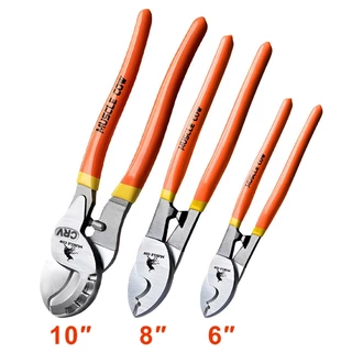 MUSCLE COW คีมตัดสายเคเบิ้ล รุ่นงานหนัก 6 นิ้ว / 8 นิ้ว / 10 นิ้ว Cable Cutter คีมตัดสาย คีม คีมตัดเคเบิ้ล