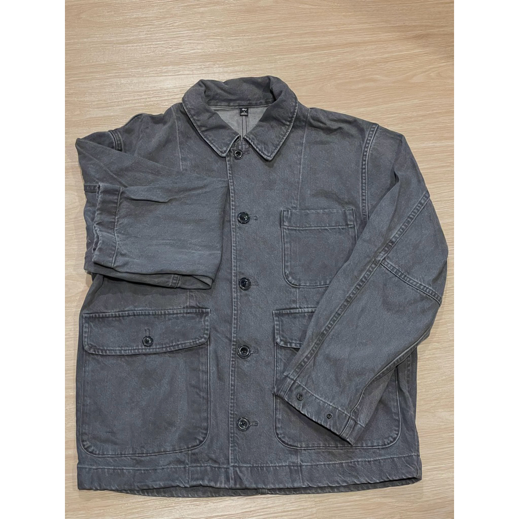 GU Denim Jacket มือ2 พร้อมส่ง