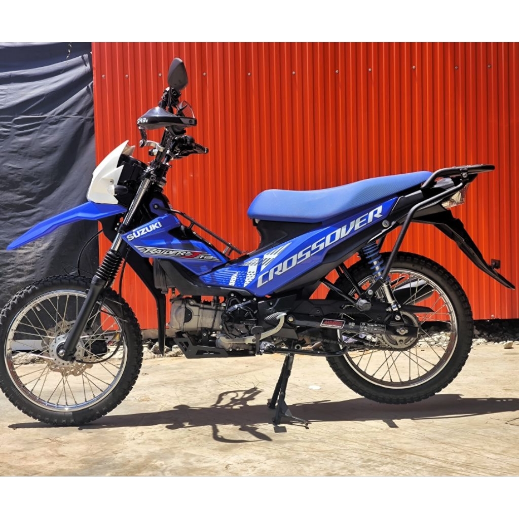 [KPM] แร็คท้ายพร้อมขาค้ำ SUZUKI JCross / Smash115Fi