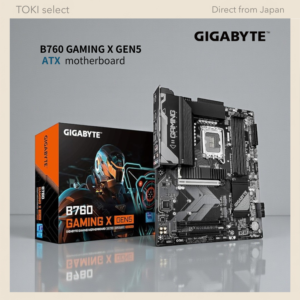 GIGABYTE B760 GAMING X GEN5 ATX Motherboard LGA1700 DDR5 PCIe 5.0 2.5GbE LAN